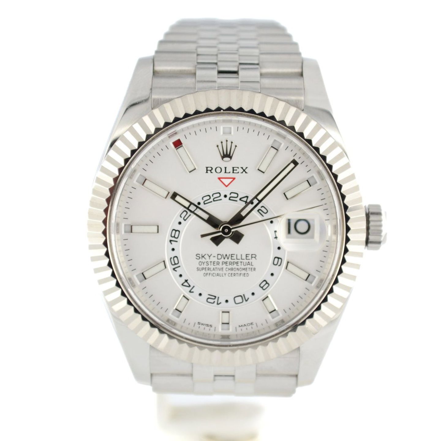Rolex Sky-Dweller 326934 (2023) - White dial 42 mm Steel case (1/7)