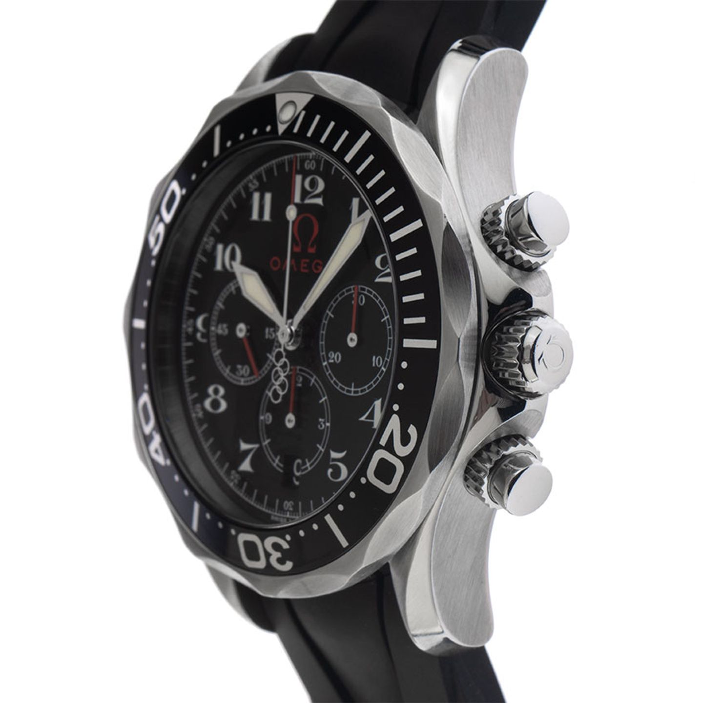 Omega Seamaster Diver 300 M 2896.51.91 (2009) - Zwart wijzerplaat 42mm Staal (4/7)