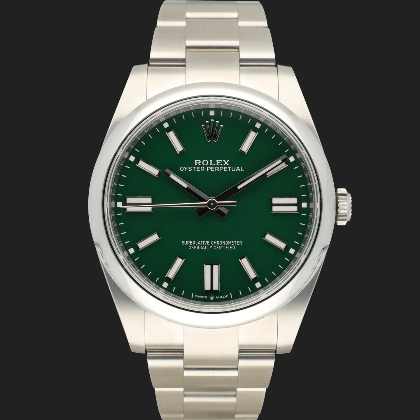 Rolex Oyster Perpetual 41 124300 (2024) - 41mm Staal (3/8)