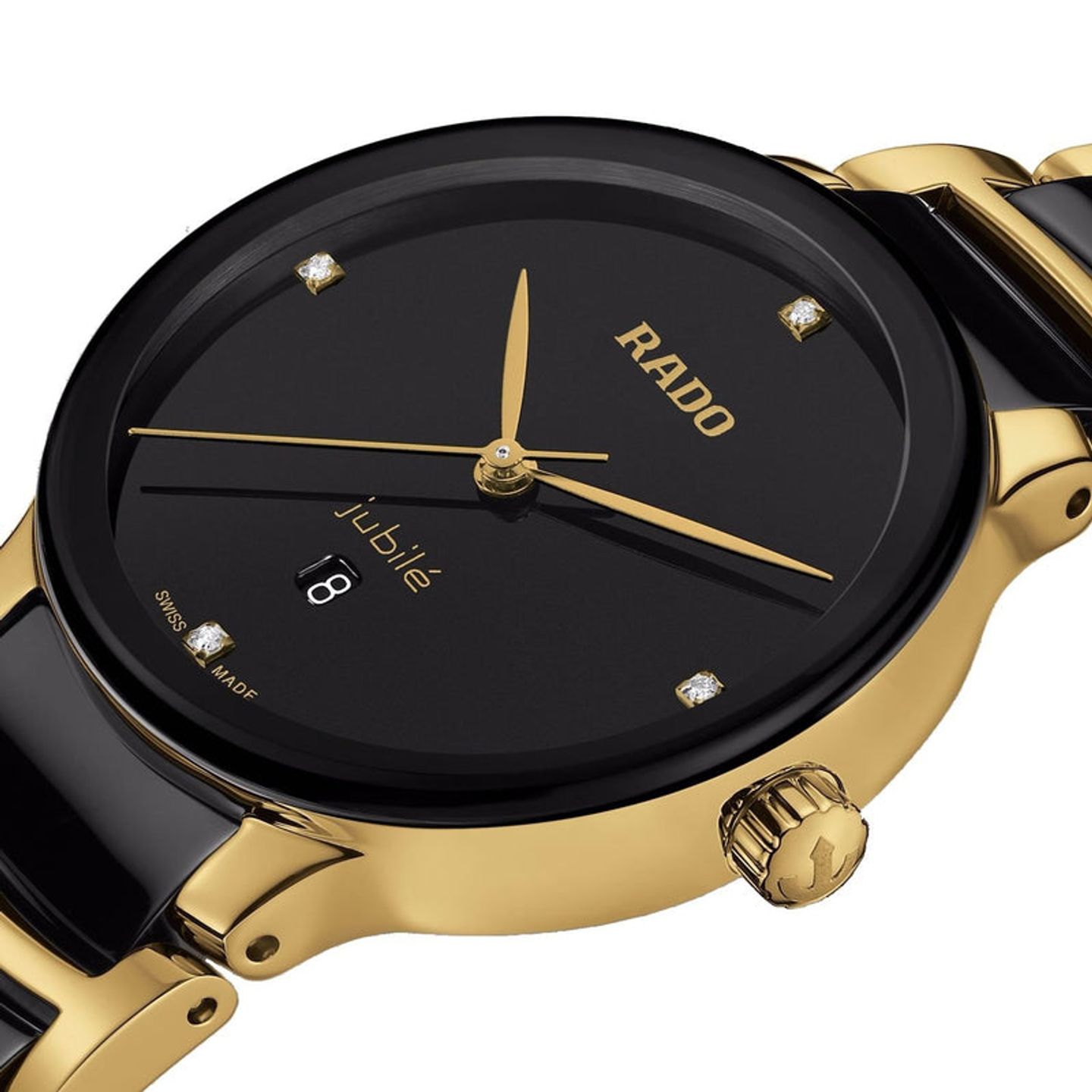 Rado Centrix R30025712 (2026) - Black dial 31 mm Steel case (4/4)