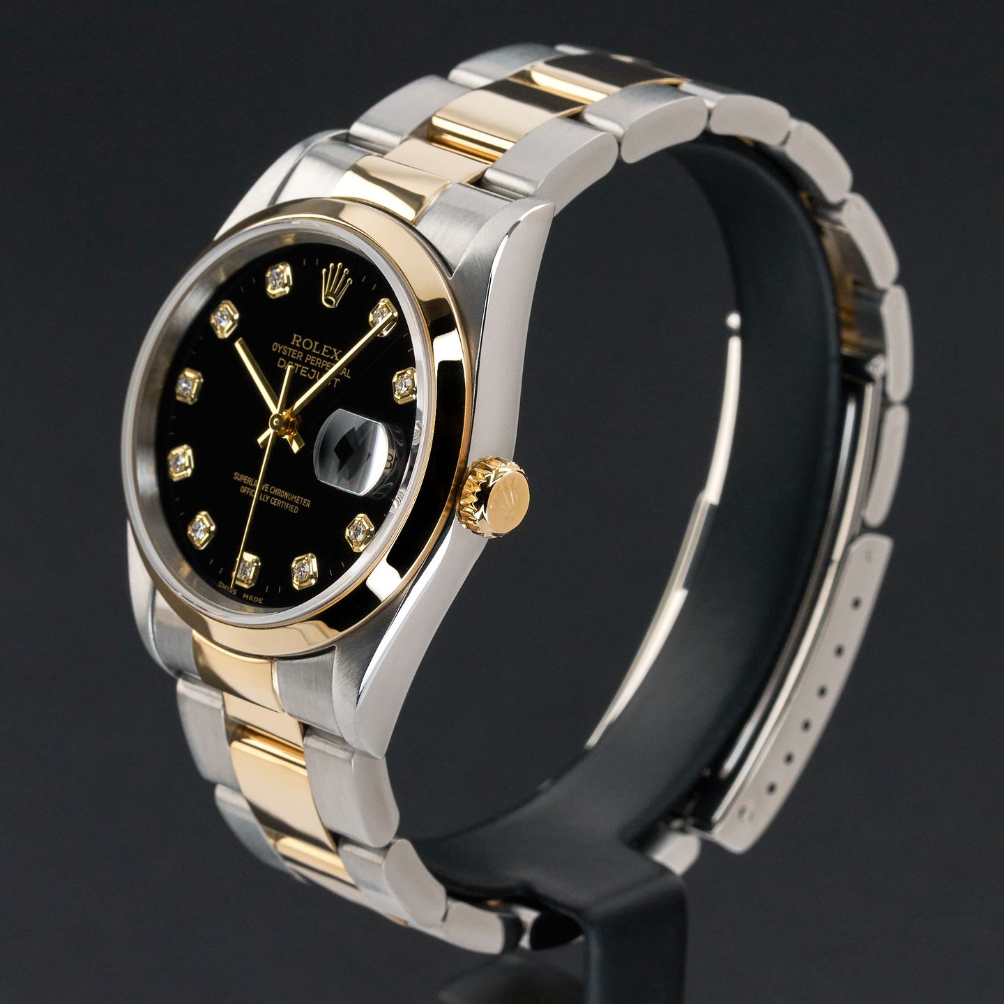 Rolex Datejust 36 16203 (2001) - 36mm Goud/Staal (4/8)
