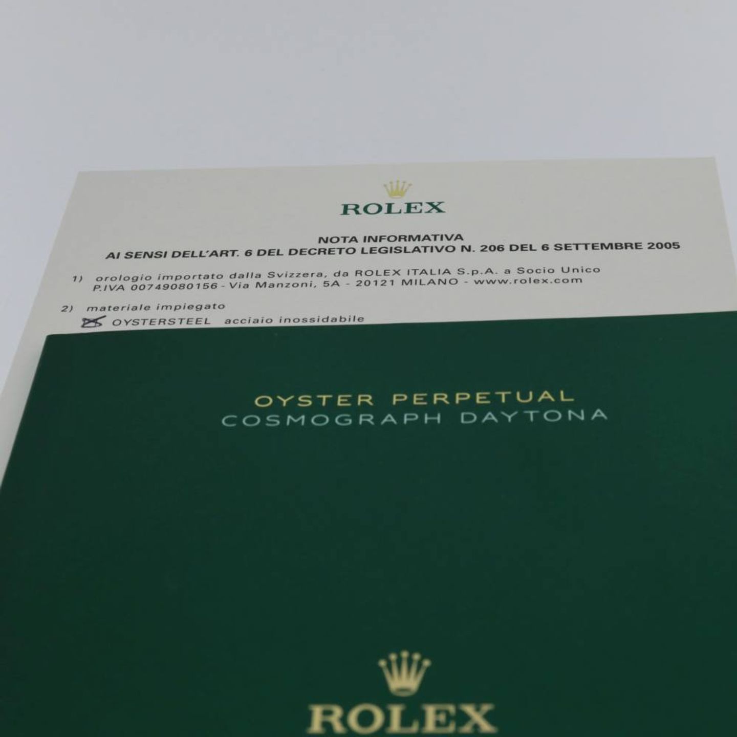 Rolex Daytona 116500LN (2022) - White dial 40 mm Steel case (7/8)
