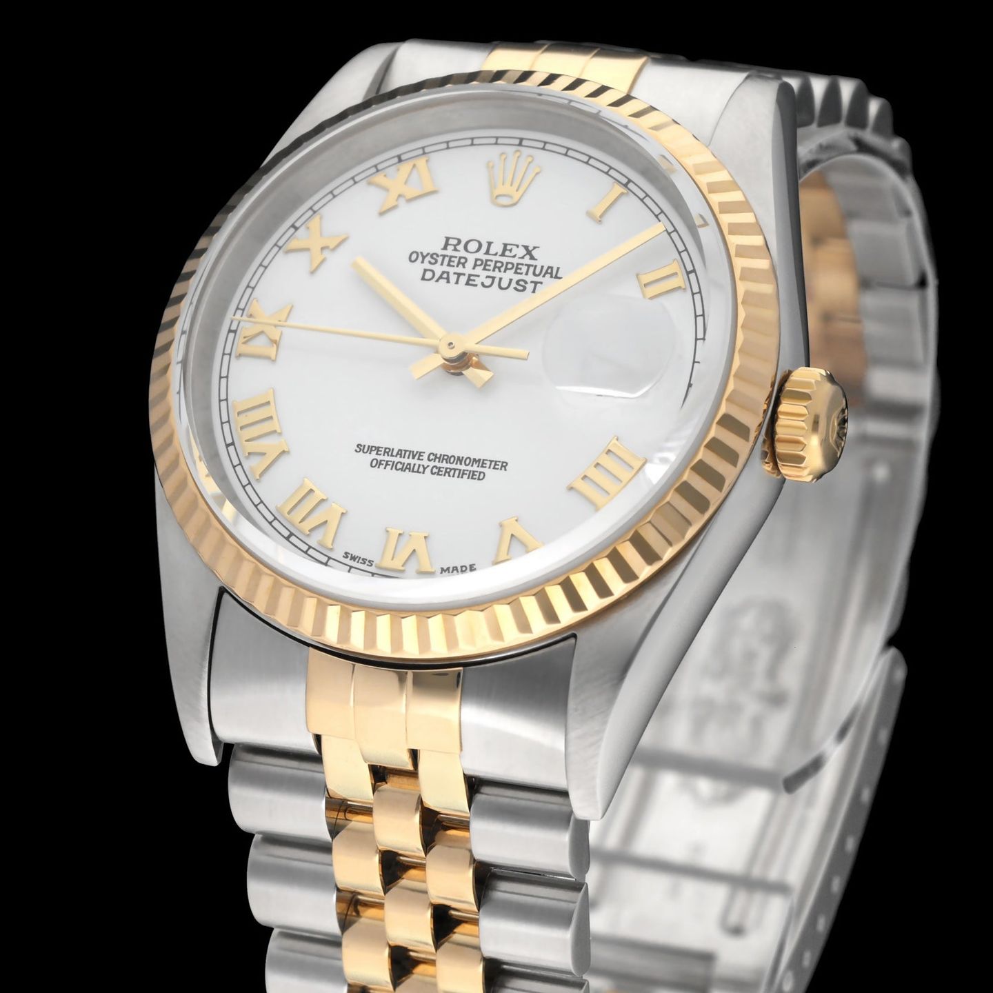 Rolex Datejust 36 16233 (2002) - 36 mm Gold/Steel case (6/8)