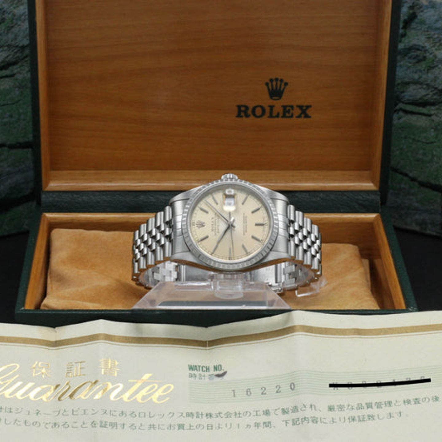Rolex Datejust 36 16220 (1993) - Silver dial 36 mm Steel case (3/7)