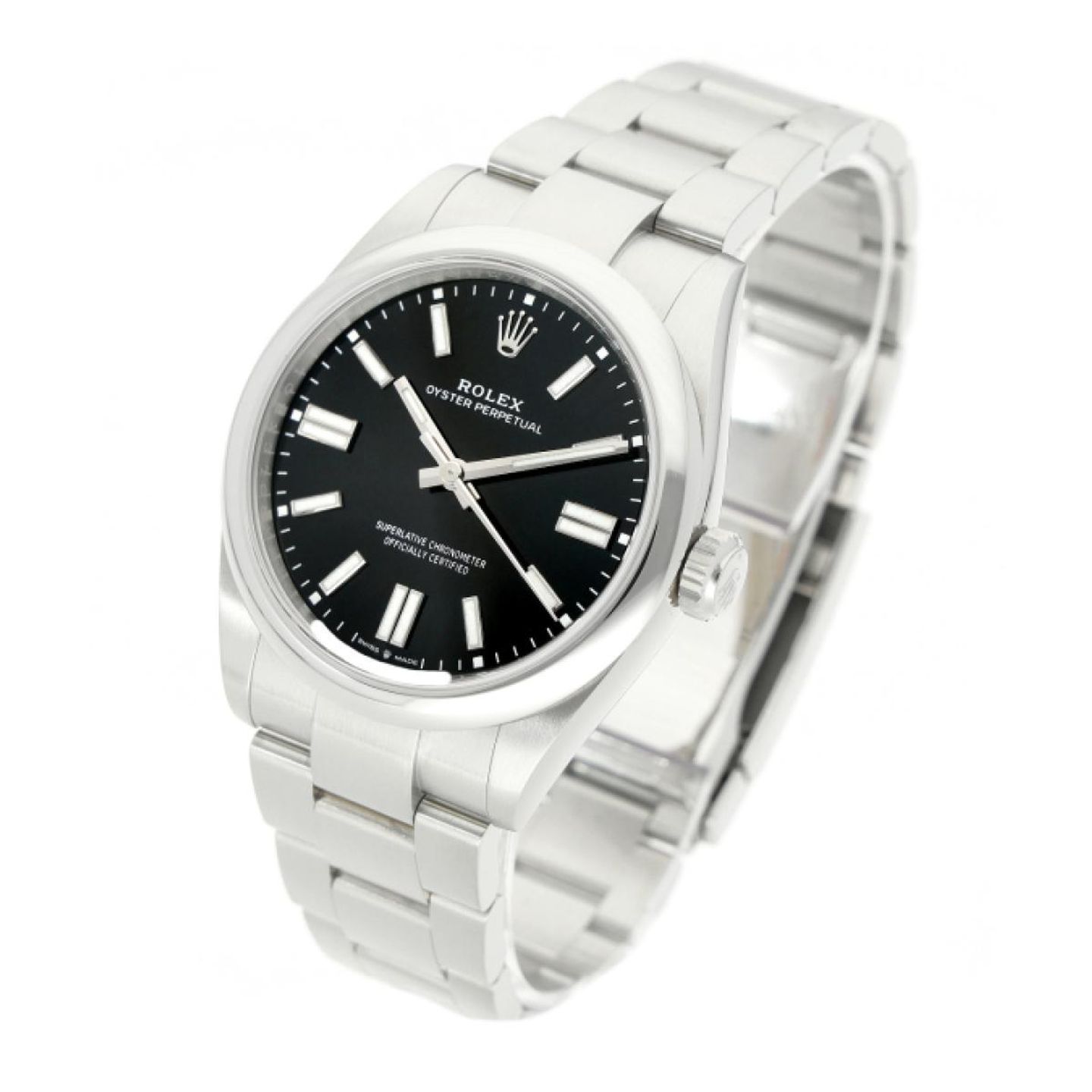 Rolex Oyster Perpetual 41 134300 (2025) - Zwart wijzerplaat 41mm Staal (2/5)