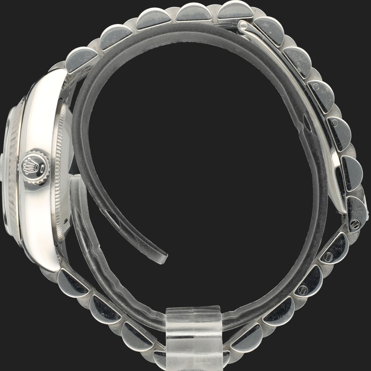 Rolex Lady-Datejust 179174 (2010) - Silver dial 26 mm Steel case (7/8)