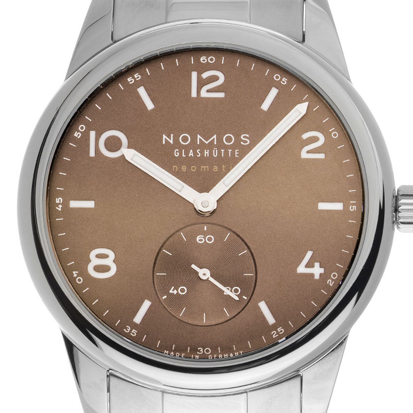 NOMOS Club Neomatik 762 (2025) - Bronze dial 40 mm Steel case (1/7)