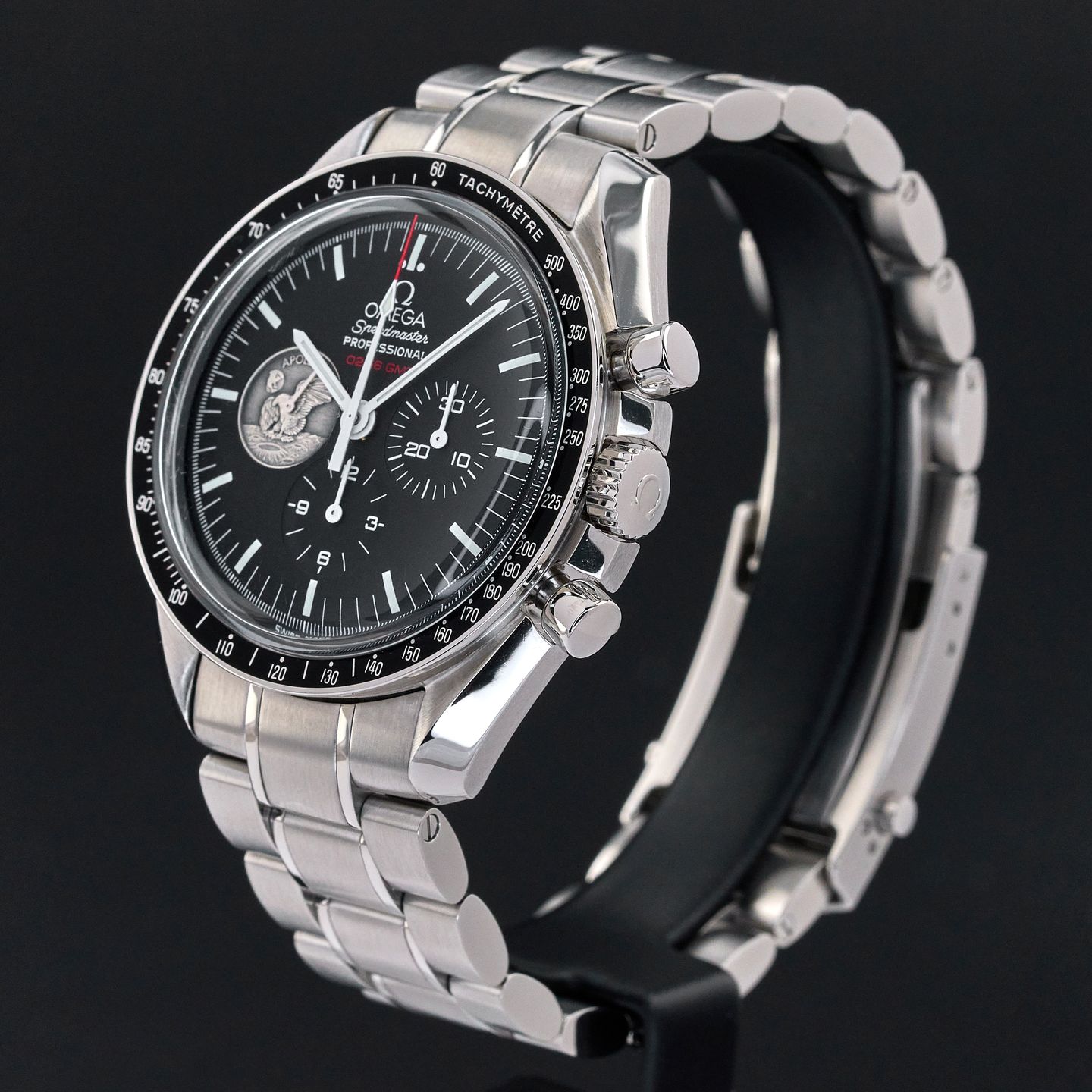 Omega Speedmaster Professional Moonwatch 311.30.42.30.01.002 (2009) - Black dial 42 mm Steel case (4/7)