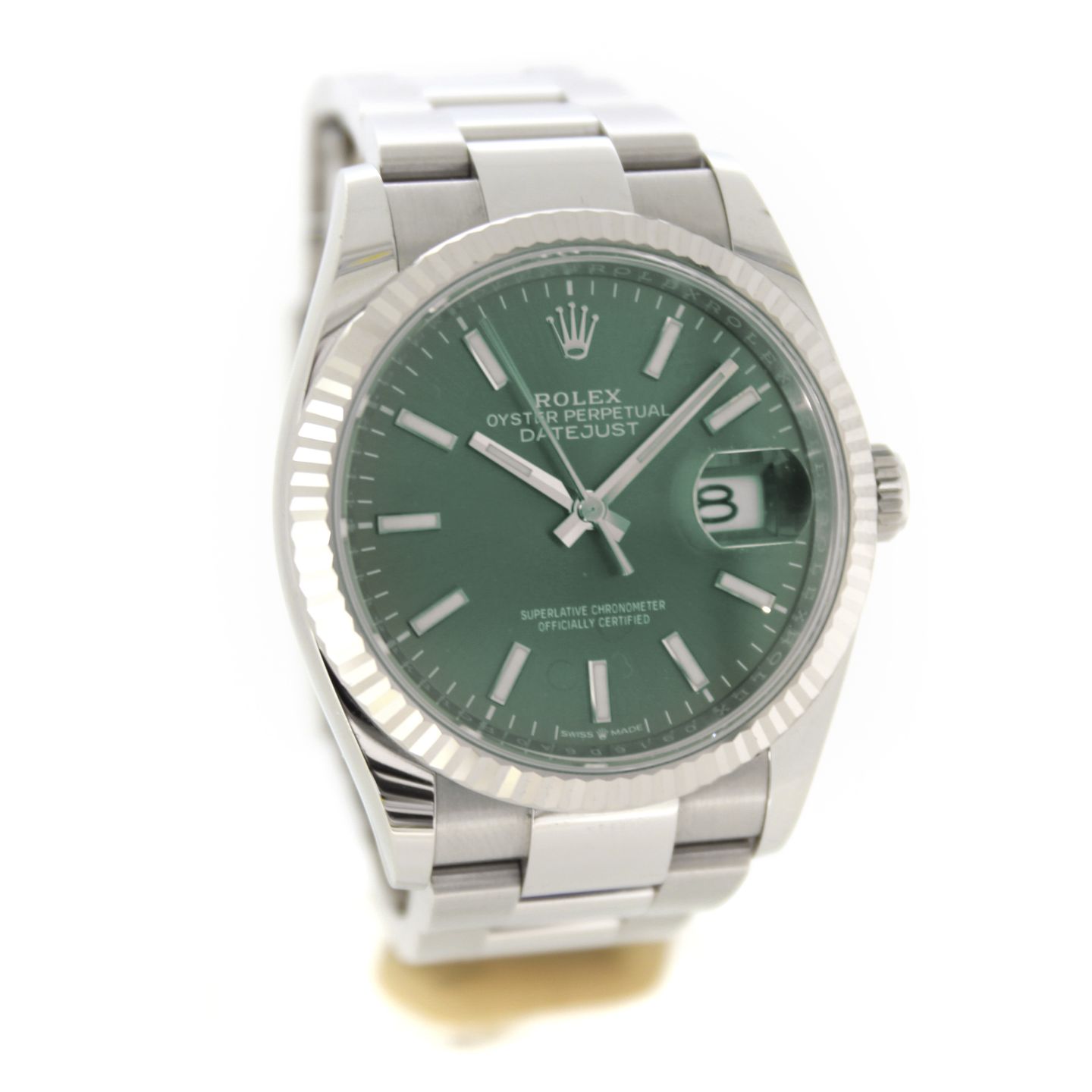 Rolex Datejust 36 126234 (2025) - Green dial 36 mm Steel case (5/5)