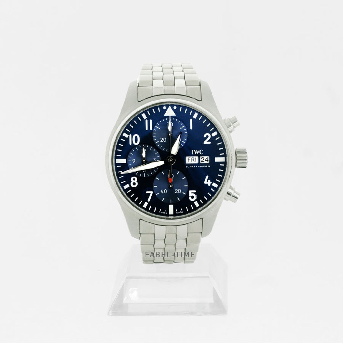 IWC Pilot Chronograph IW388102 (2024) - Blue dial 41 mm Steel case (1/1)