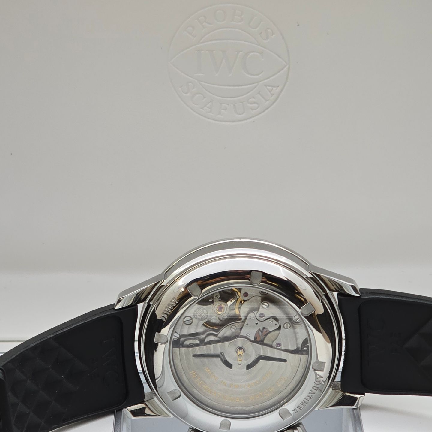 IWC Aquatimer Automatic IW323101 (Unknown (random serial)) - Black dial 44 mm Steel case (7/8)