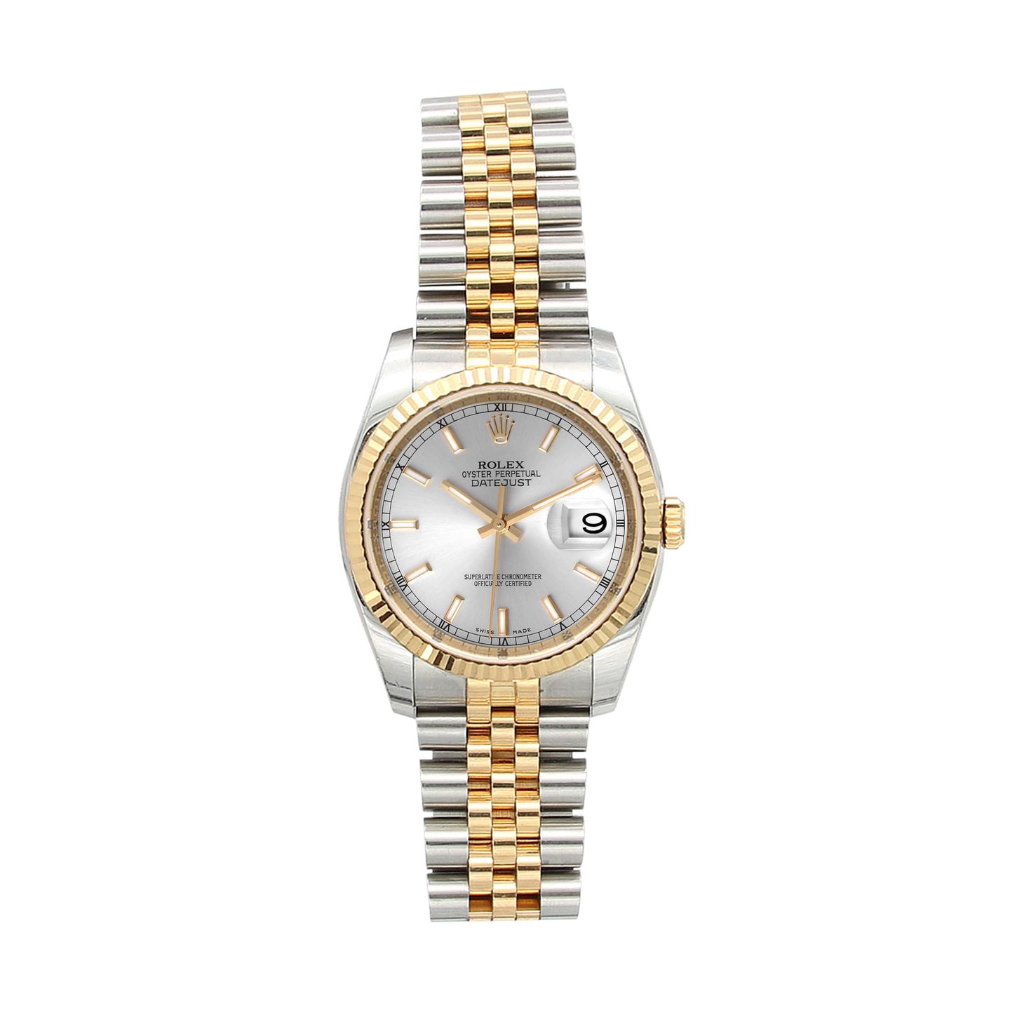 Rolex Datejust 36 116233 (Onbekend (willekeurig serienummer)) - 36mm Goud/Staal (1/5)