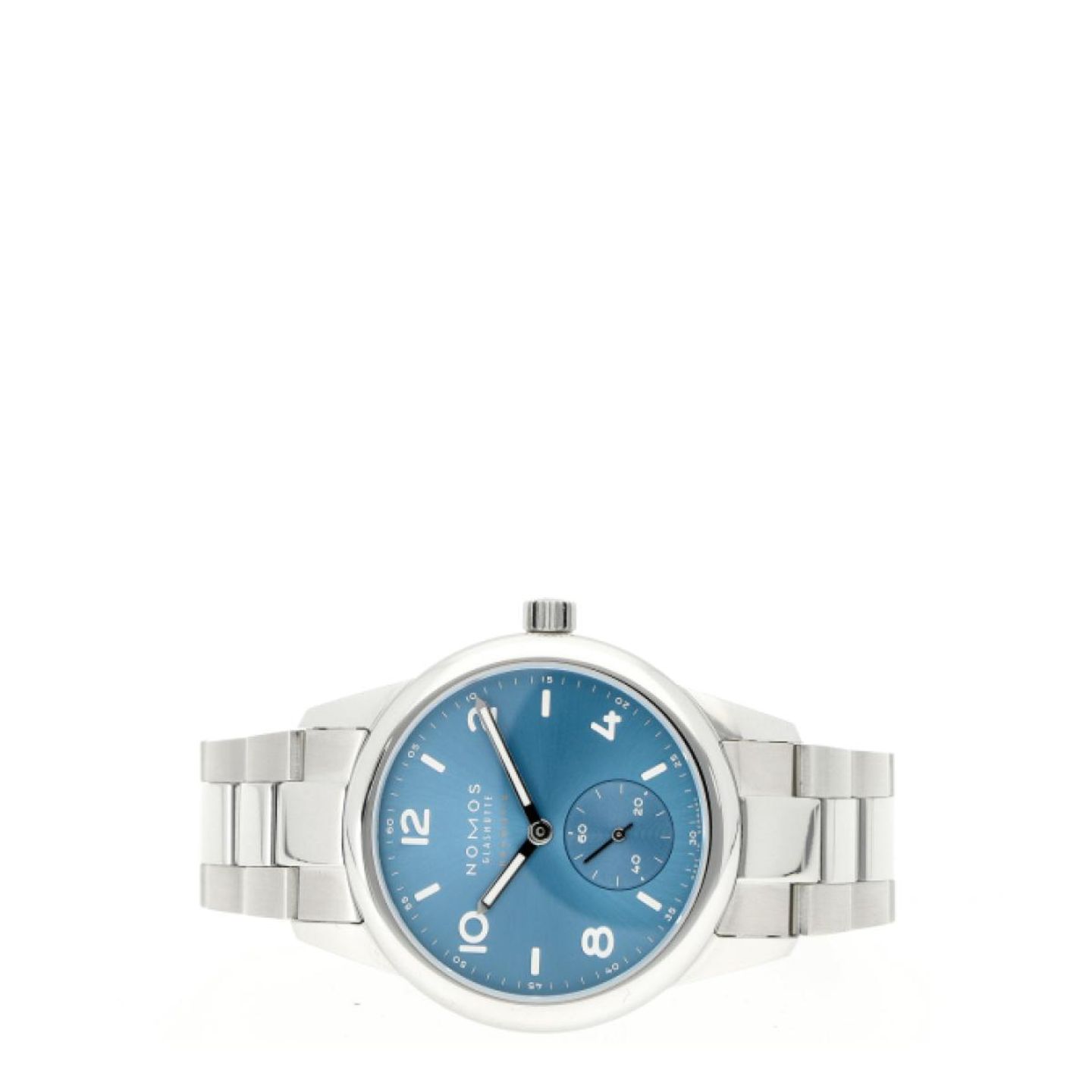 NOMOS Club Automat 750 (2023) - Blauw wijzerplaat 37mm Staal (7/8)