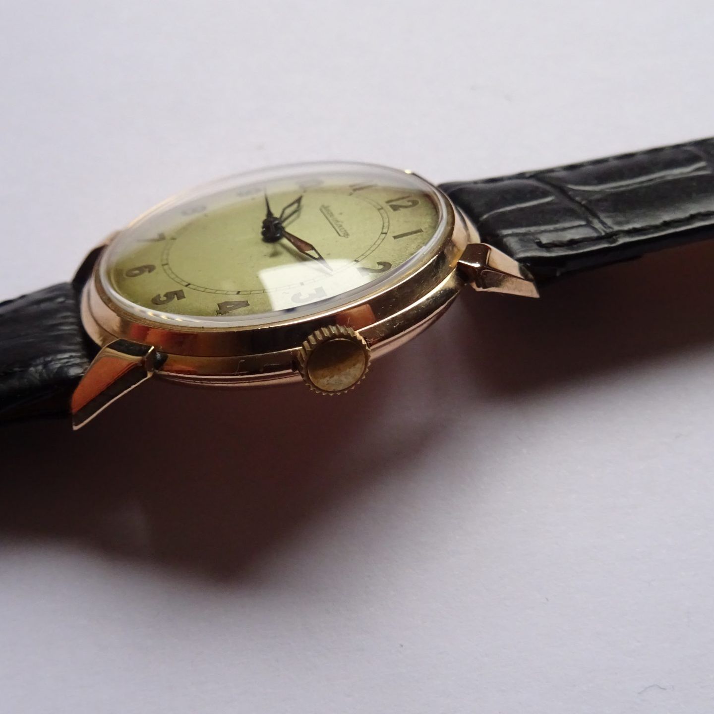 Jaeger-LeCoultre Vintage - (1942) - Multi-colour dial 35 mm Rose Gold case (6/8)