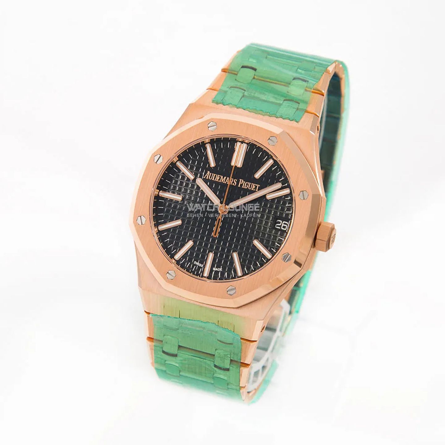 Audemars Piguet Jules Audemars 25919BC.OO.D002CR.02 (2022) - Zwart wijzerplaat 39mm Witgoud (5/8)