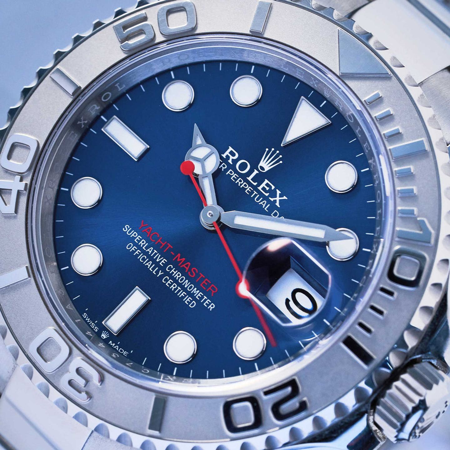 Rolex Yacht-Master 40 126622 (2024) - Blue dial 40 mm Steel case (2/6)