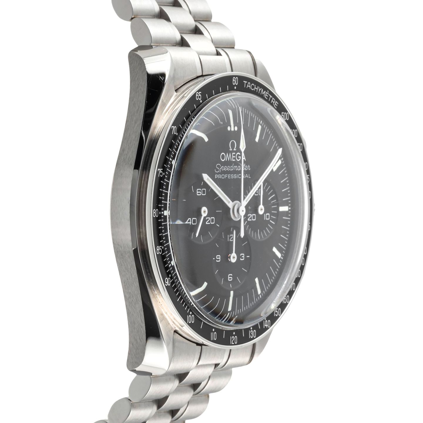 Omega Speedmaster Professional Moonwatch 310.30.42.50.01.001 (Onbekend (willekeurig serienummer)) - Zwart wijzerplaat 42mm Staal (6/8)