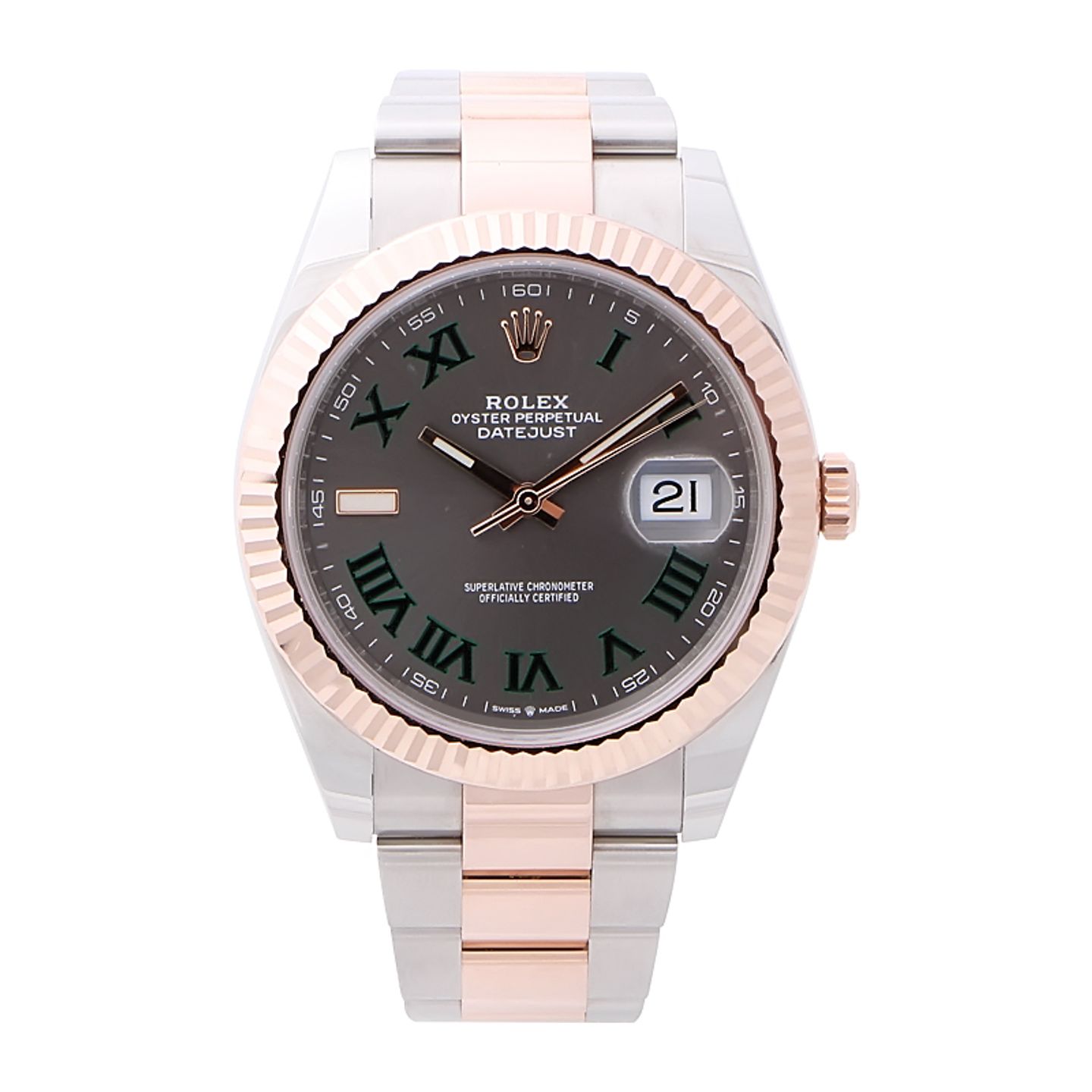 Rolex Datejust 41 126331 (2024) - Grijs wijzerplaat 41mm Goud/Staal (1/4)