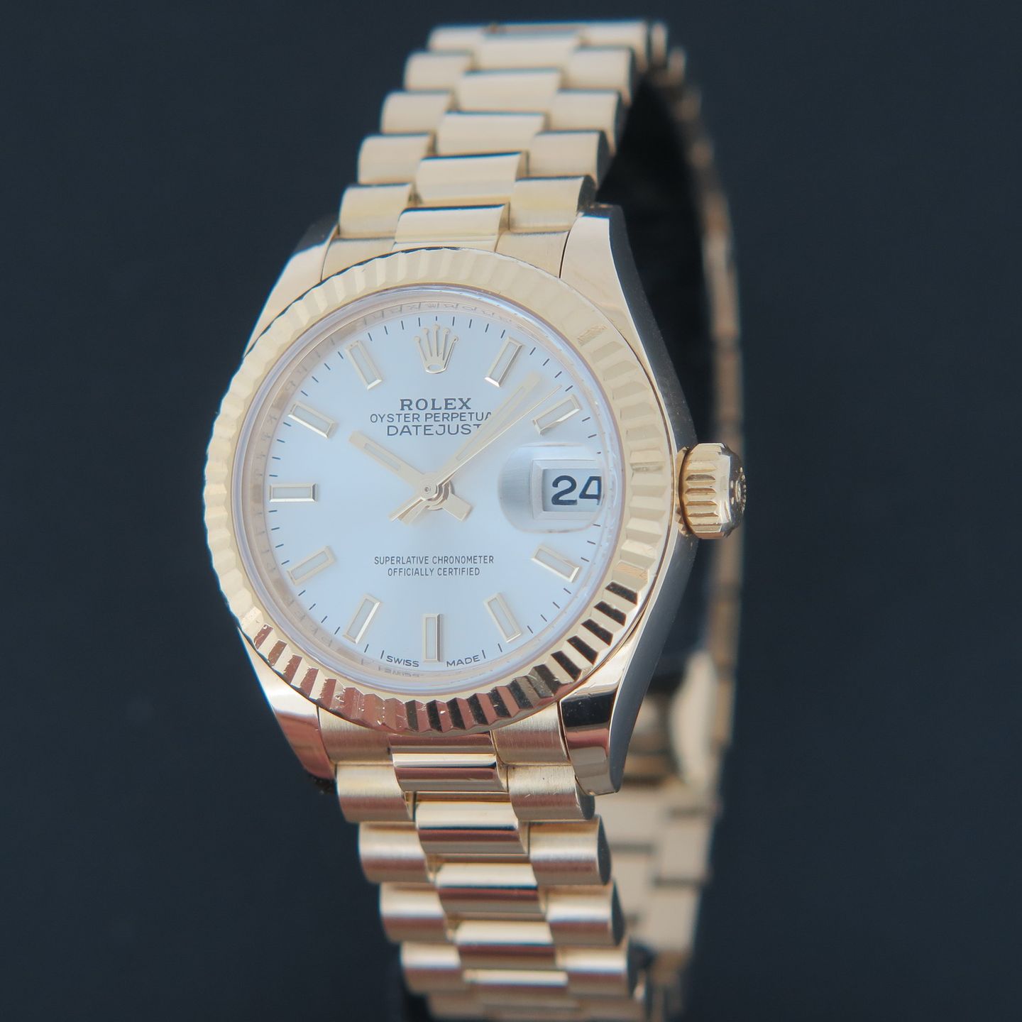 Rolex Lady-Datejust 279178 (2018) - 28 mm Yellow Gold case (1/4)