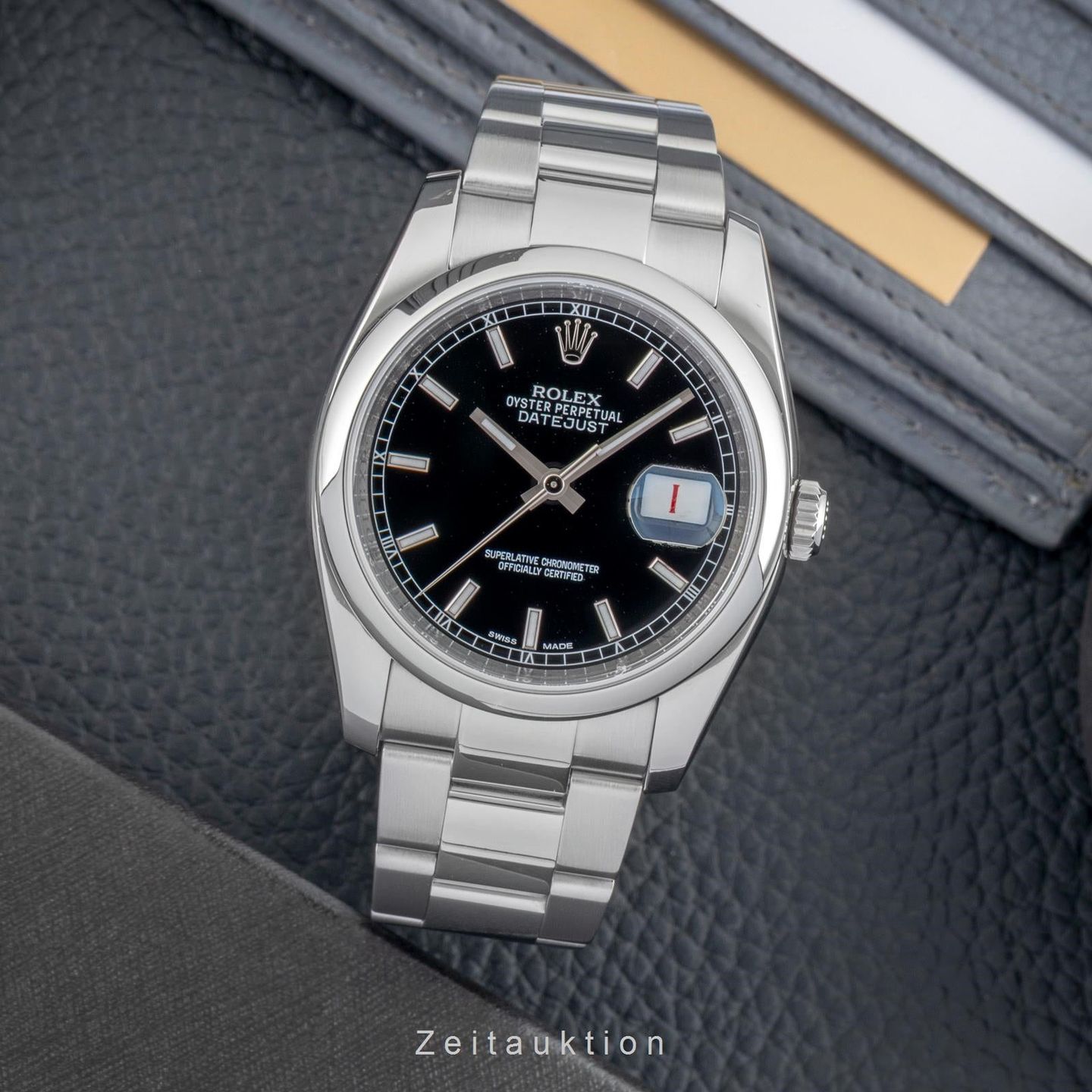 Rolex Datejust 36 116200 (2010) - 36 mm Steel case (3/8)