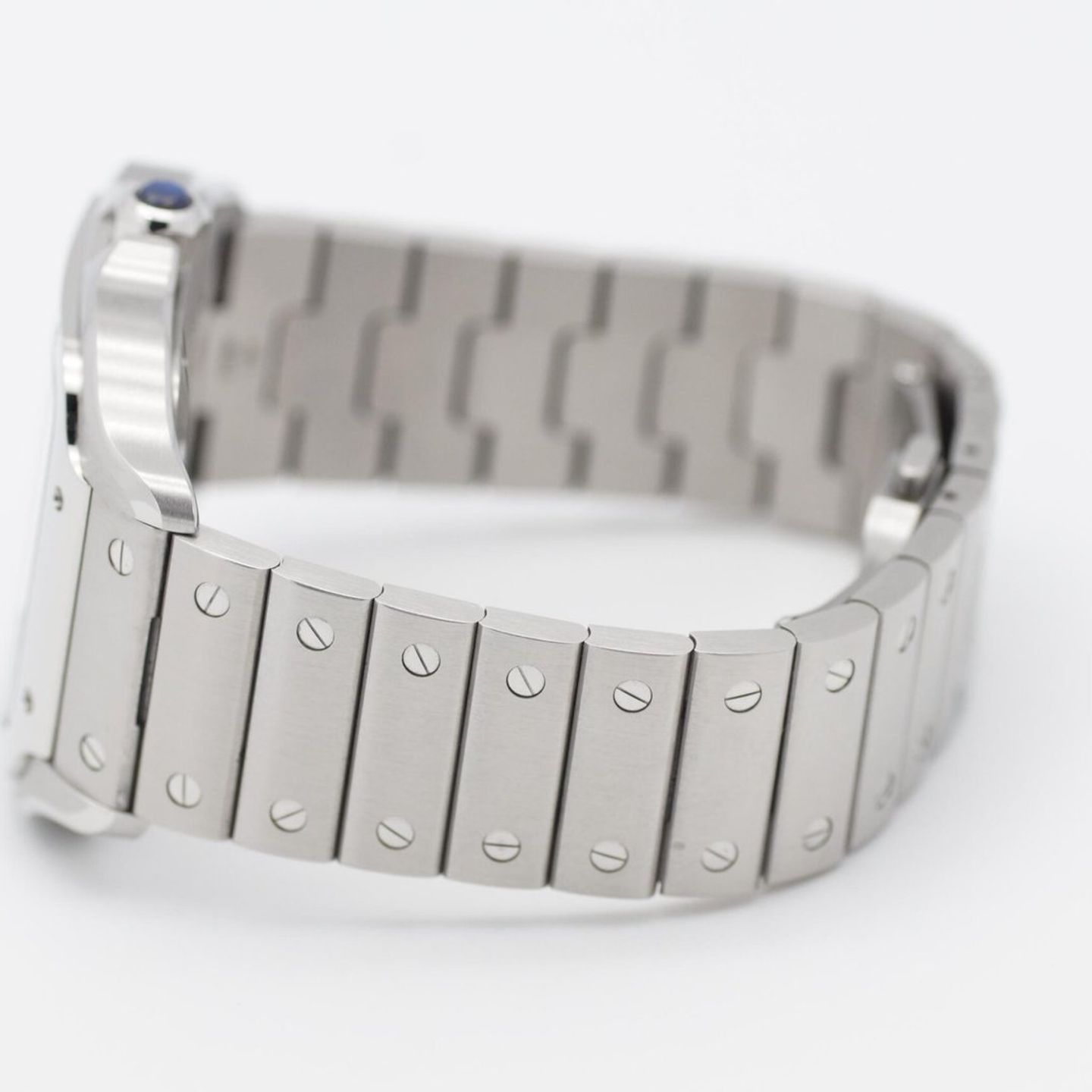 Cartier Santos WSSA0018 (2025) - Silver dial 40 mm Steel case (8/8)