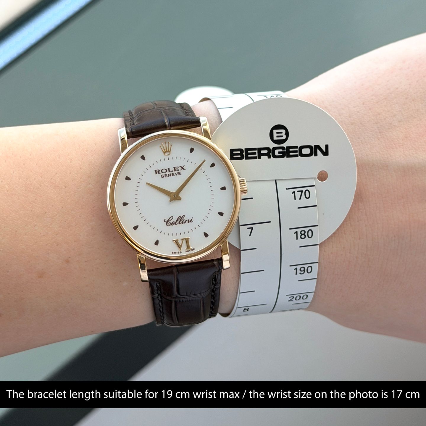 Rolex Cellini Time 5115 (1999) - 32 mm Yellow Gold case (2/8)