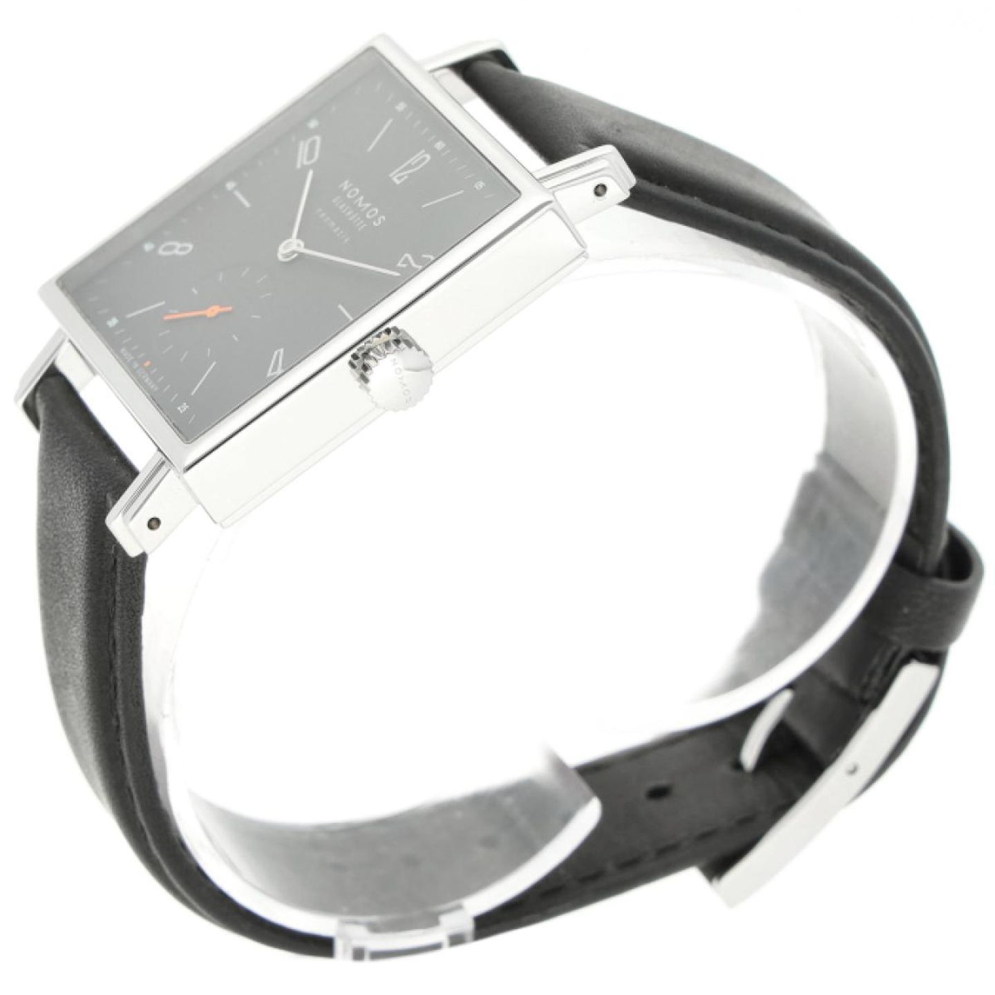 NOMOS Tetra Neomatik 422 (2016) - Blue dial 33 mm Steel case (5/8)