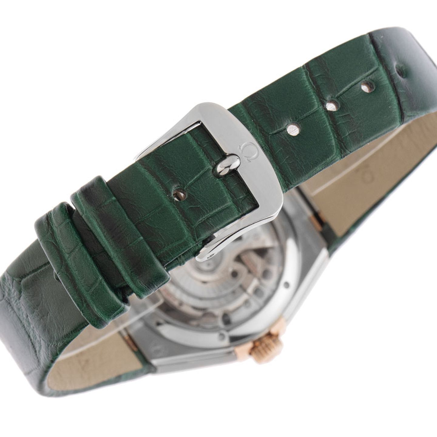 Omega Constellation 131.23.29.20.99.001 (2022) - Green dial 29 mm Steel case (6/6)