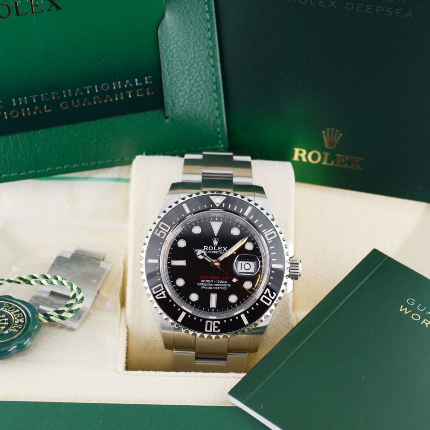 Rolex Sea-Dweller 126600 (2021) - Zwart wijzerplaat 43mm Staal (7/7)