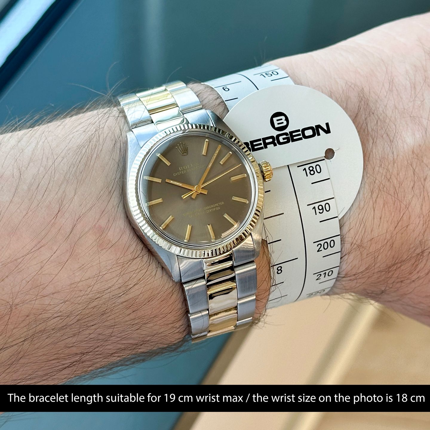 Rolex Oyster Perpetual 1005 (1974) - 34 mm Steel case (2/8)