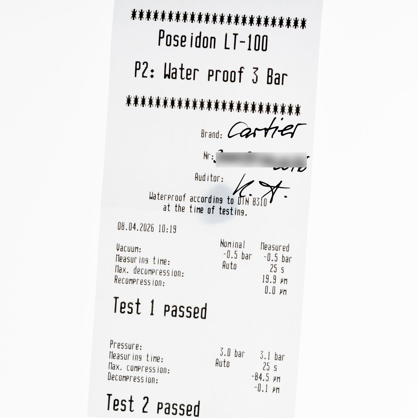 Cartier Pasha 30009 (1992) - 38mm Geelgoud (5/8)