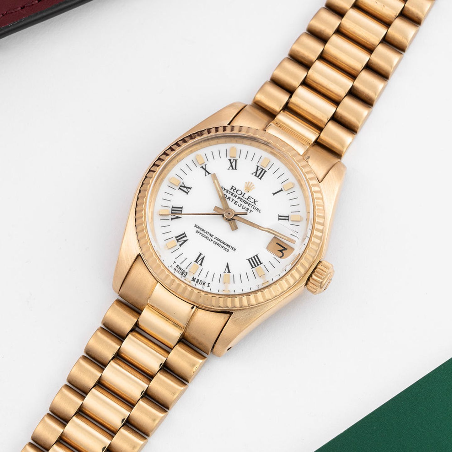 Rolex Datejust 6827 (1979) - 31mm Geelgoud (8/8)