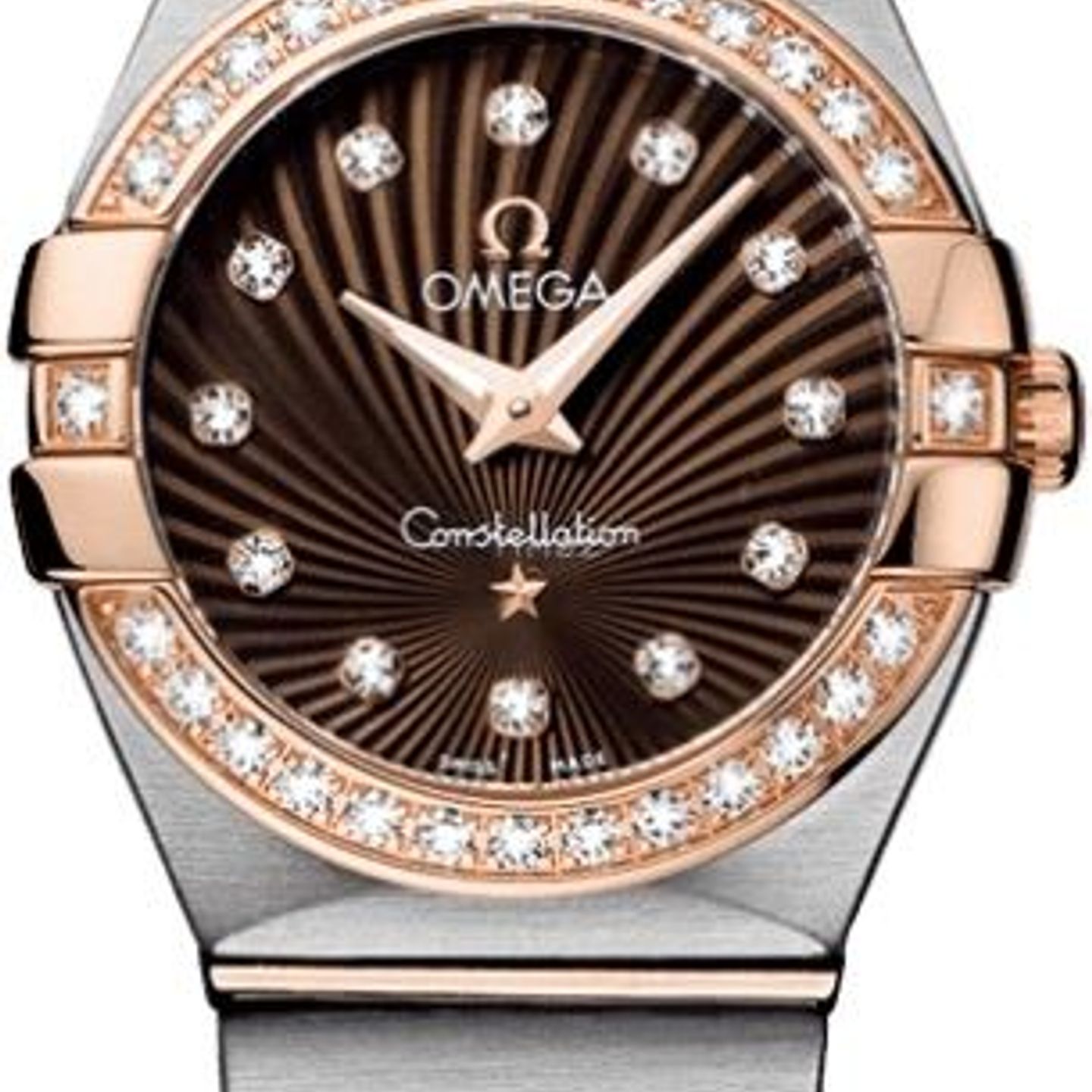 Omega Constellation Quartz 123.25.24.60.63.001 (2024) - Brown dial 24 mm Steel case (1/1)