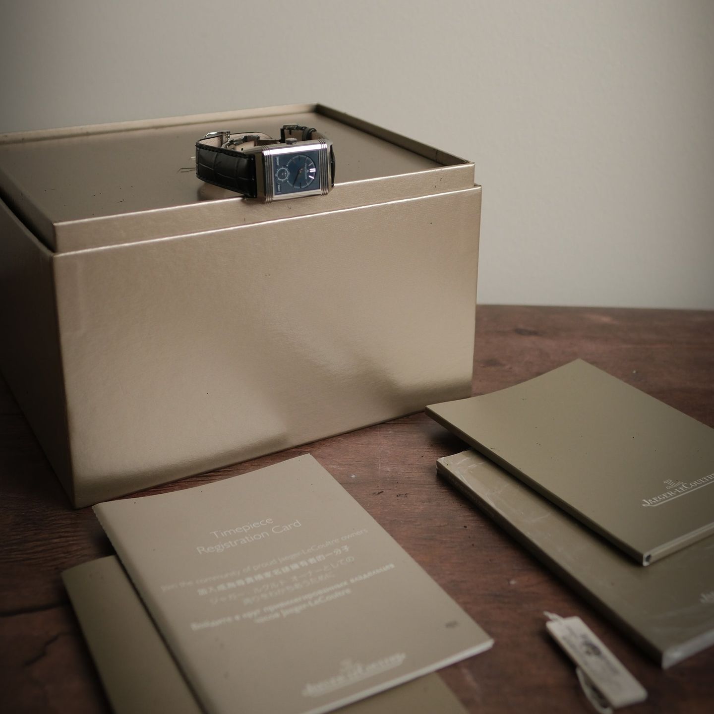 Jaeger-LeCoultre Reverso Duoface Q3908420 (Unknown (random serial)) - Silver dial 26 mm Steel case (2/8)