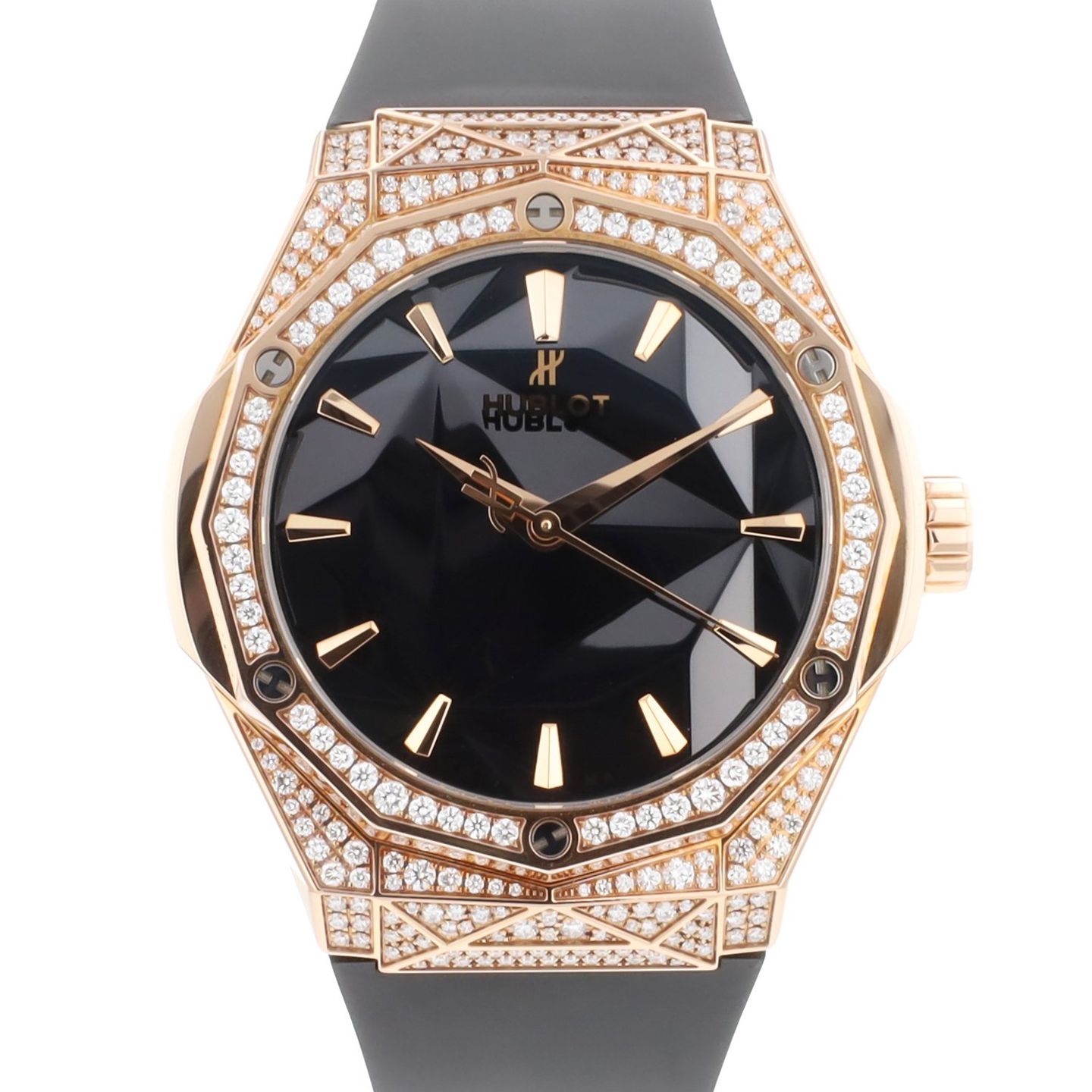 Hublot Classic Fusion 550.OS.1800.RX.1804.ORL19 (2021) - Zwart wijzerplaat 40mm Roségoud (1/3)