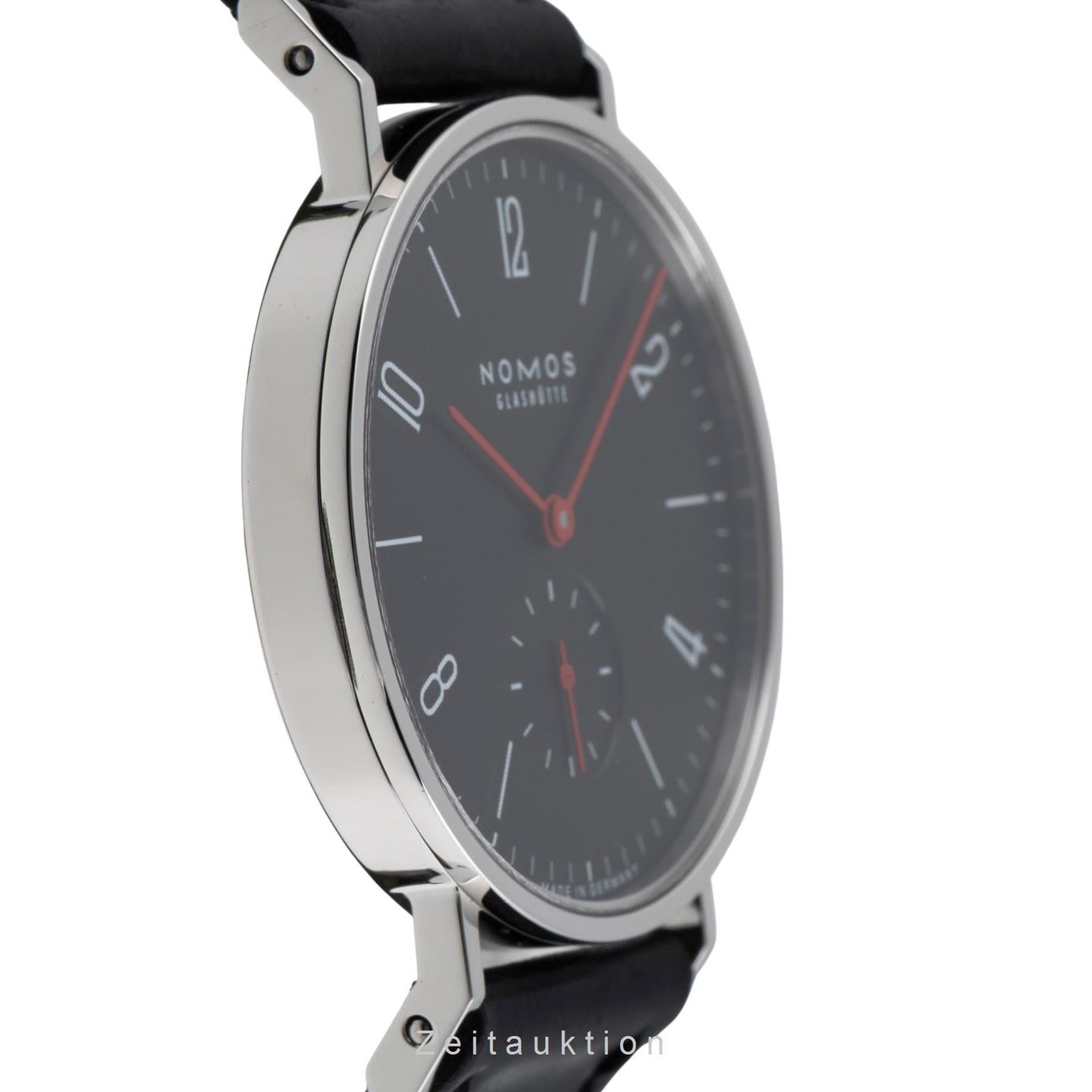 NOMOS Tangente NOMOS Tangente Vinyl (Wempe 100) (Onbekend (willekeurig serienummer)) - Zwart wijzerplaat 35mm Staal (6/8)