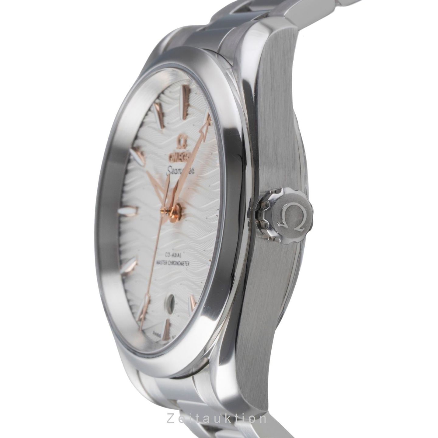 Omega Seamaster Aqua Terra 220.10.38.20.02.002 (Unknown (random serial)) - Silver dial 38 mm Steel case (5/8)