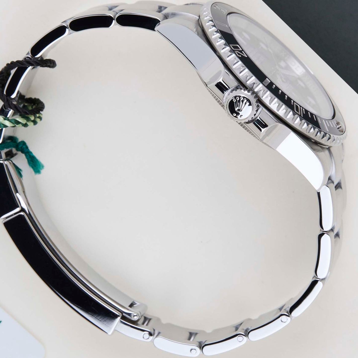 Rolex Submariner No Date 114060 (2017) - Zwart wijzerplaat 40mm Staal (7/8)