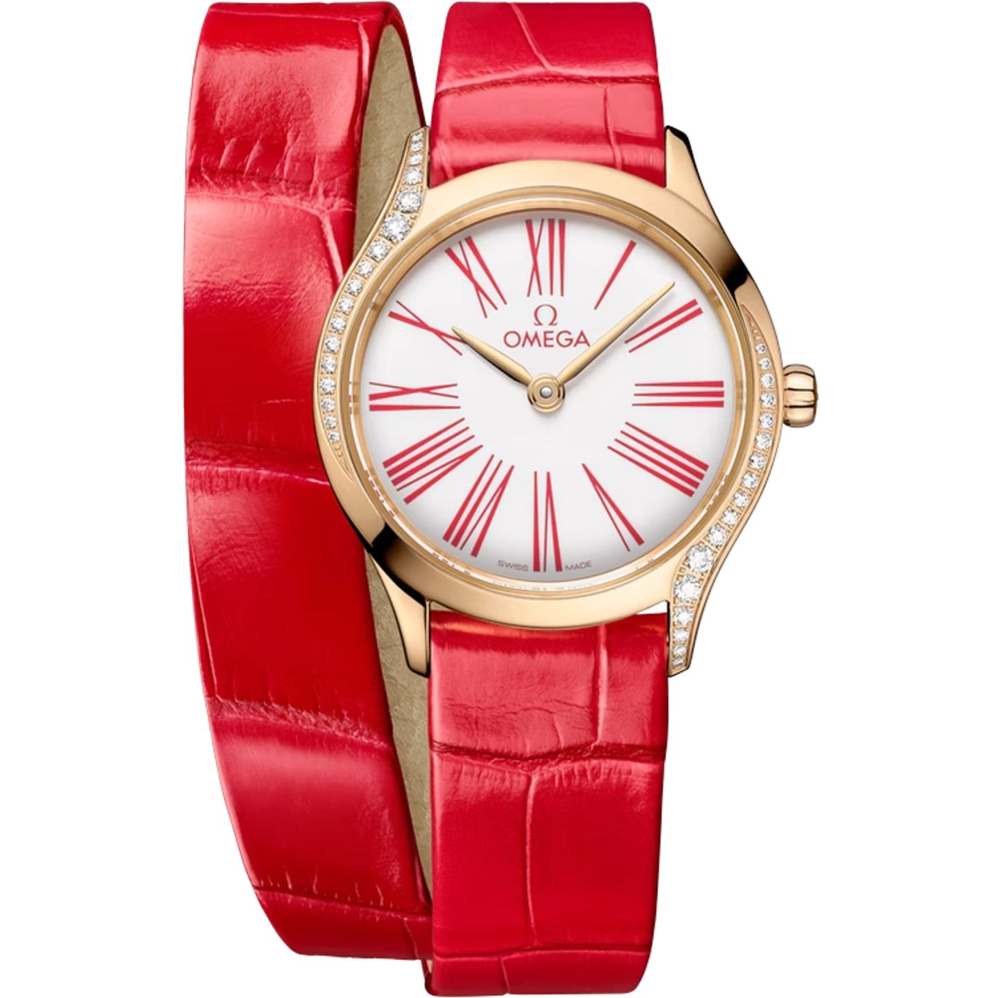 Omega De Ville Trésor 428.58.26.60.04.003 (2025) - White dial 26 mm Yellow Gold case (1/1)