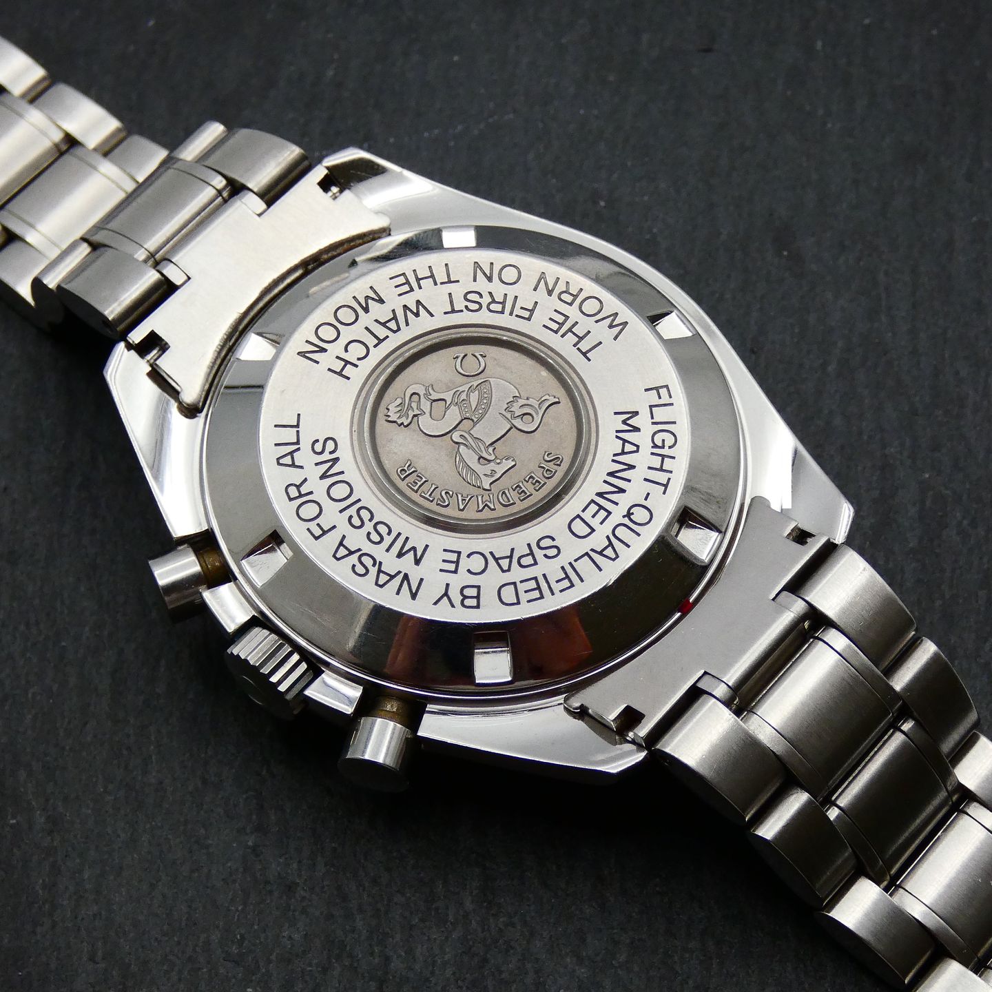 Omega Speedmaster Professional Moonwatch 145.022 (1998) - Black dial 42 mm Steel case (3/5)
