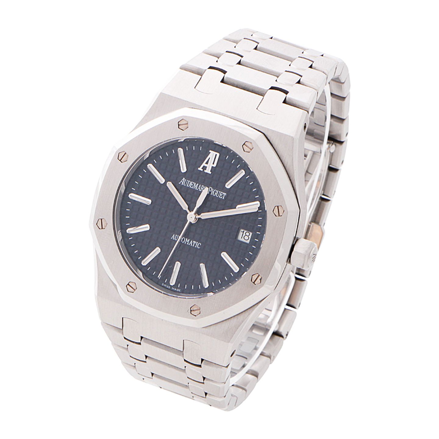 Audemars Piguet Royal Oak Selfwinding 15300st.OO.1220ST.02 (2012) - Blauw wijzerplaat 39mm Staal (2/4)