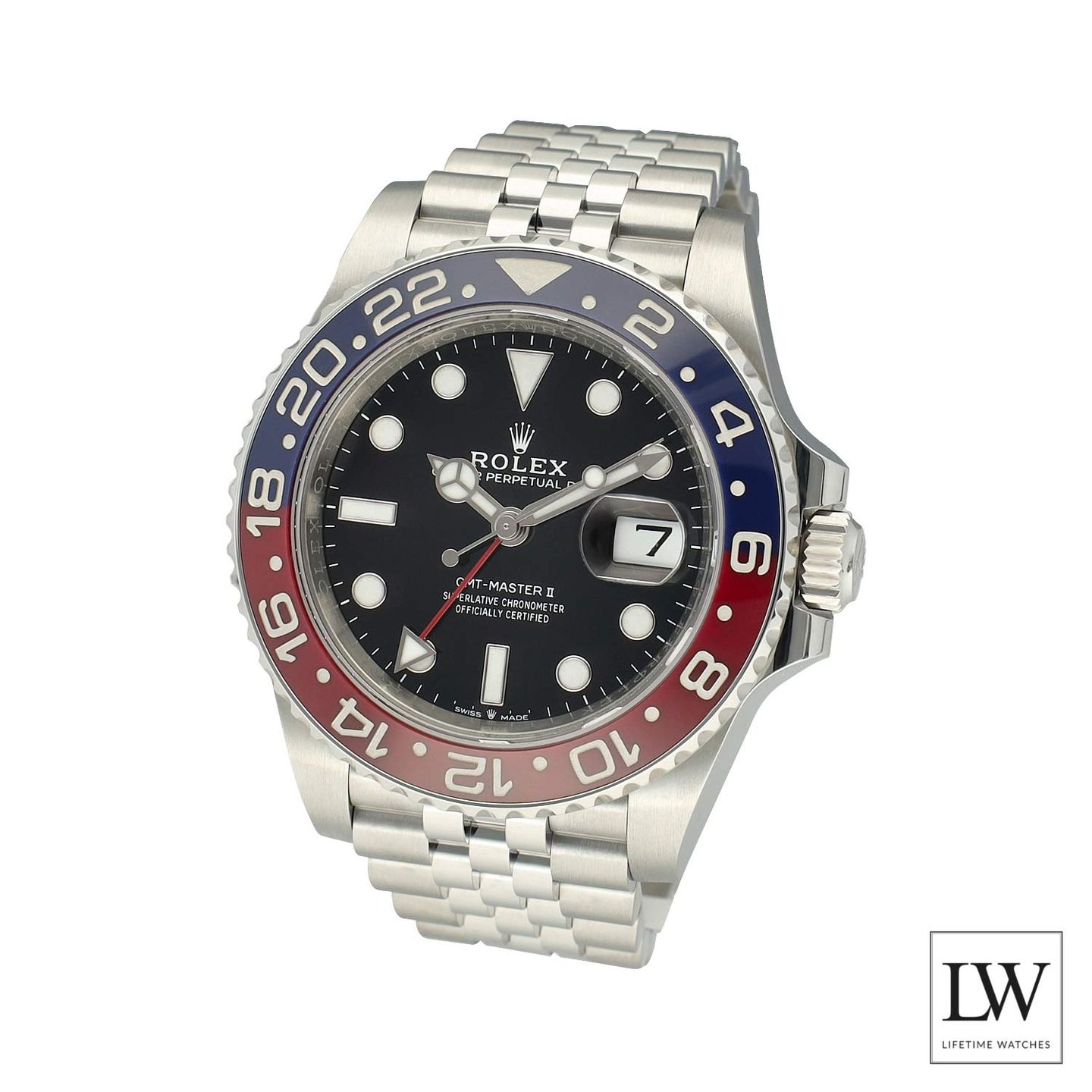 Rolex GMT-Master II 126710BLRO (2021) - Zwart wijzerplaat 40mm Staal (4/8)