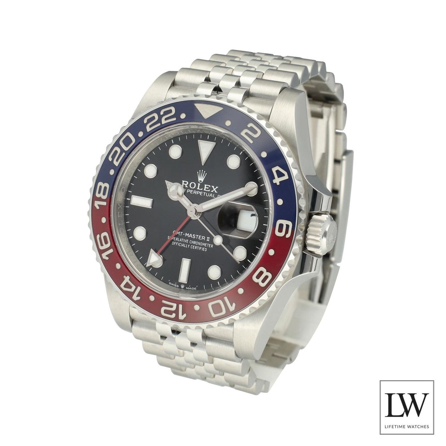 Rolex GMT-Master II 126710BLRO (2021) - Zwart wijzerplaat 40mm Staal (5/8)