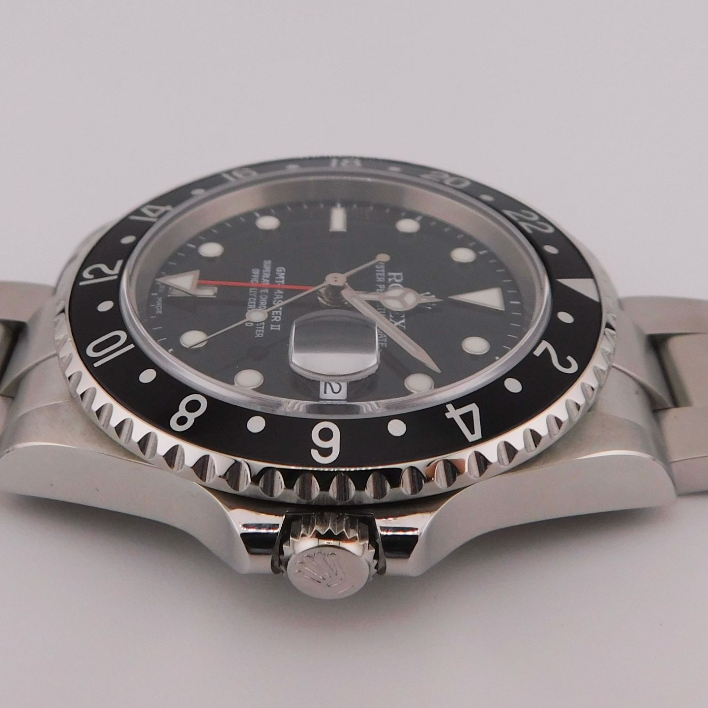 Rolex GMT-Master II 16710 (2004) - Zwart wijzerplaat 40mm Staal (4/5)