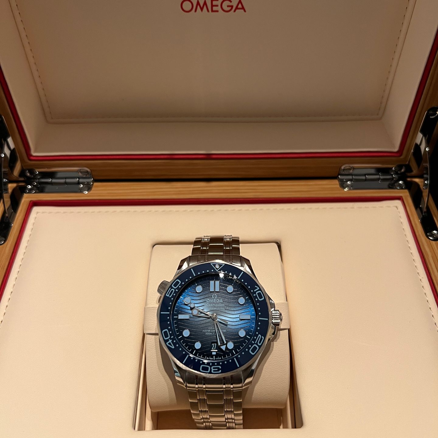 Omega Seamaster Diver 300 M 210.32.42.20.03.003 (2024) - Blue dial 42 mm Steel case (1/3)
