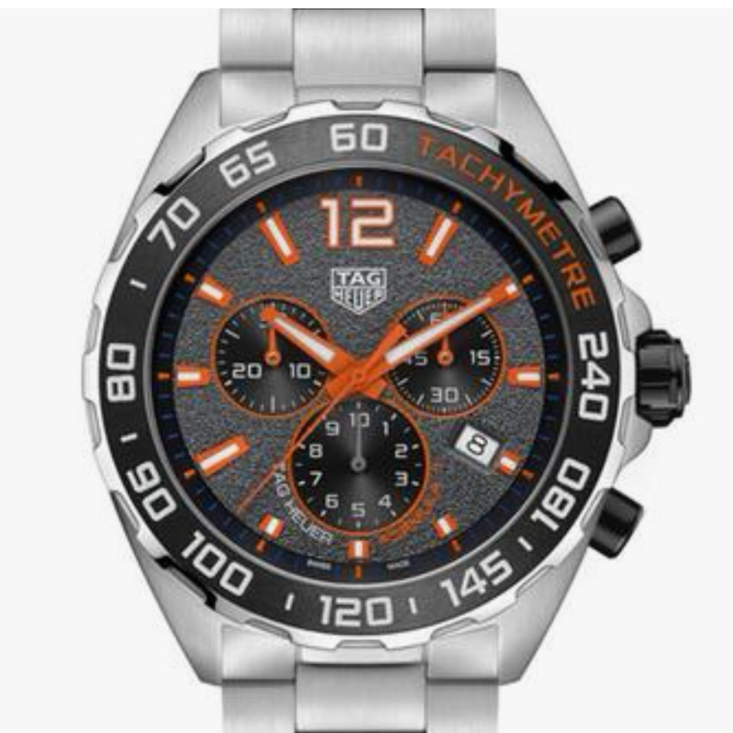 TAG Heuer Formula 1 Quartz CAZ101AH.BA0842 (2024) - Zwart wijzerplaat 43mm Staal (1/1)