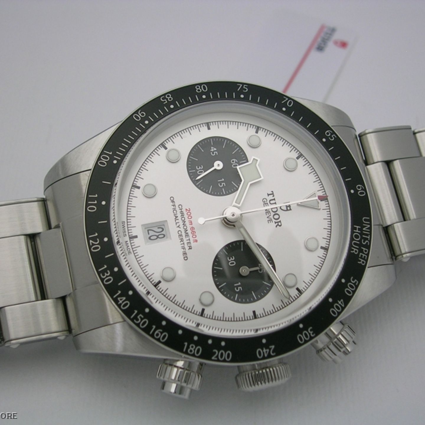 Tudor Black Bay Chrono 79360N (2022) - Silver dial 41 mm Steel case (2/4)