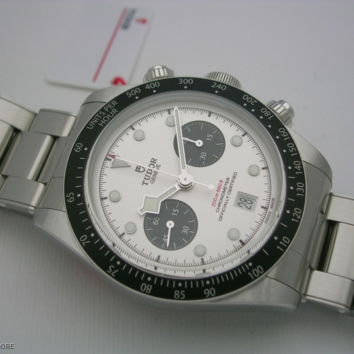 Tudor Black Bay Chrono 79360N (2022) - Silver dial 41 mm Steel case (1/4)