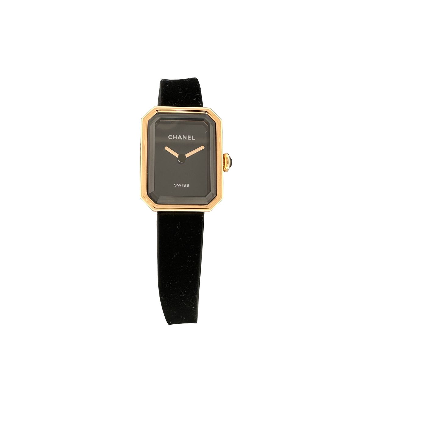 Chanel Première H6125 (2024) - Black dial 15 mm Yellow Gold case (2/8)