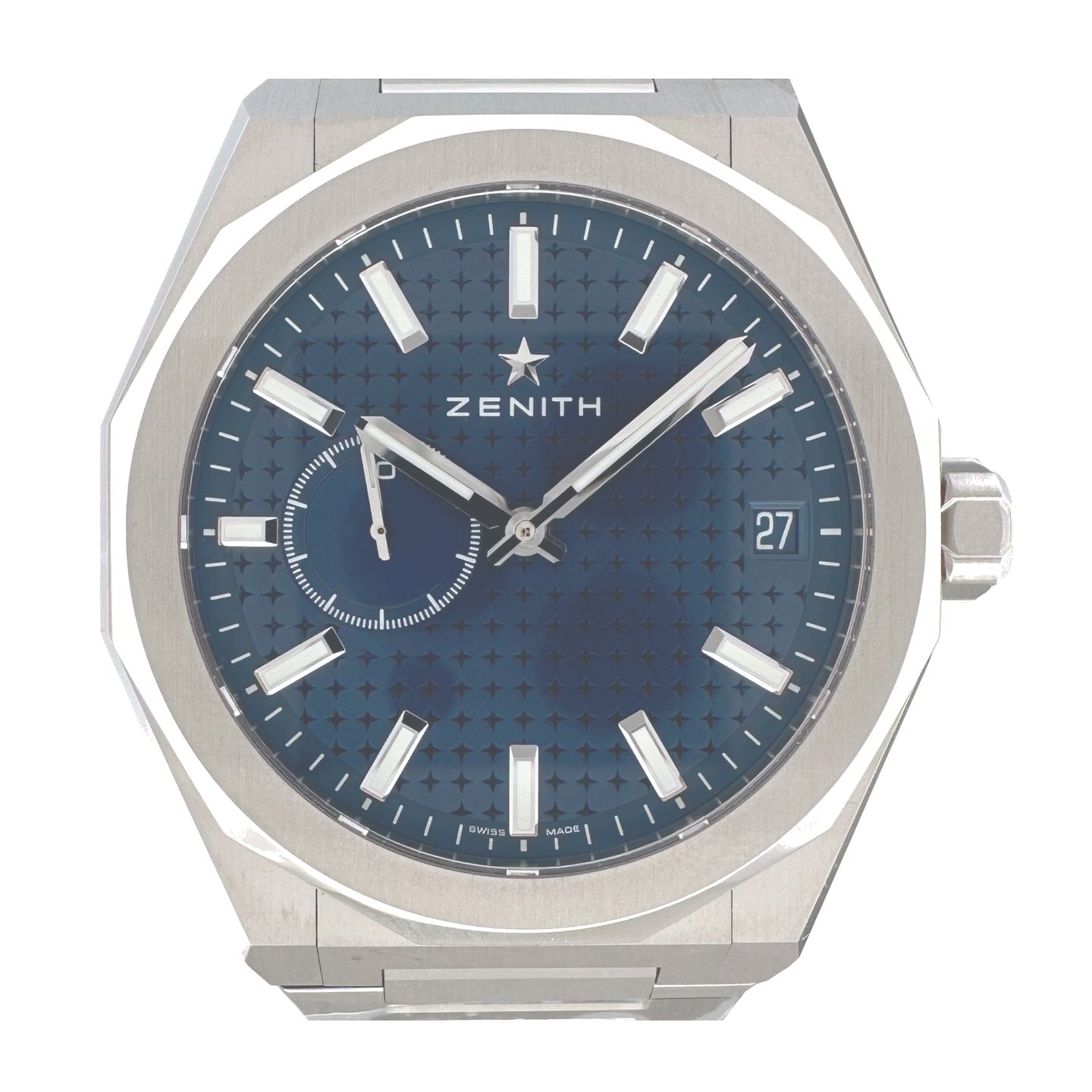 Zenith Defy Skyline 03.9300.3620/51.I001 (2022) - Blue dial 41 mm Steel case (1/8)